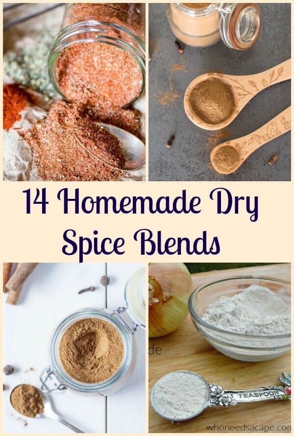 14 Homemade Dry Spice Blends