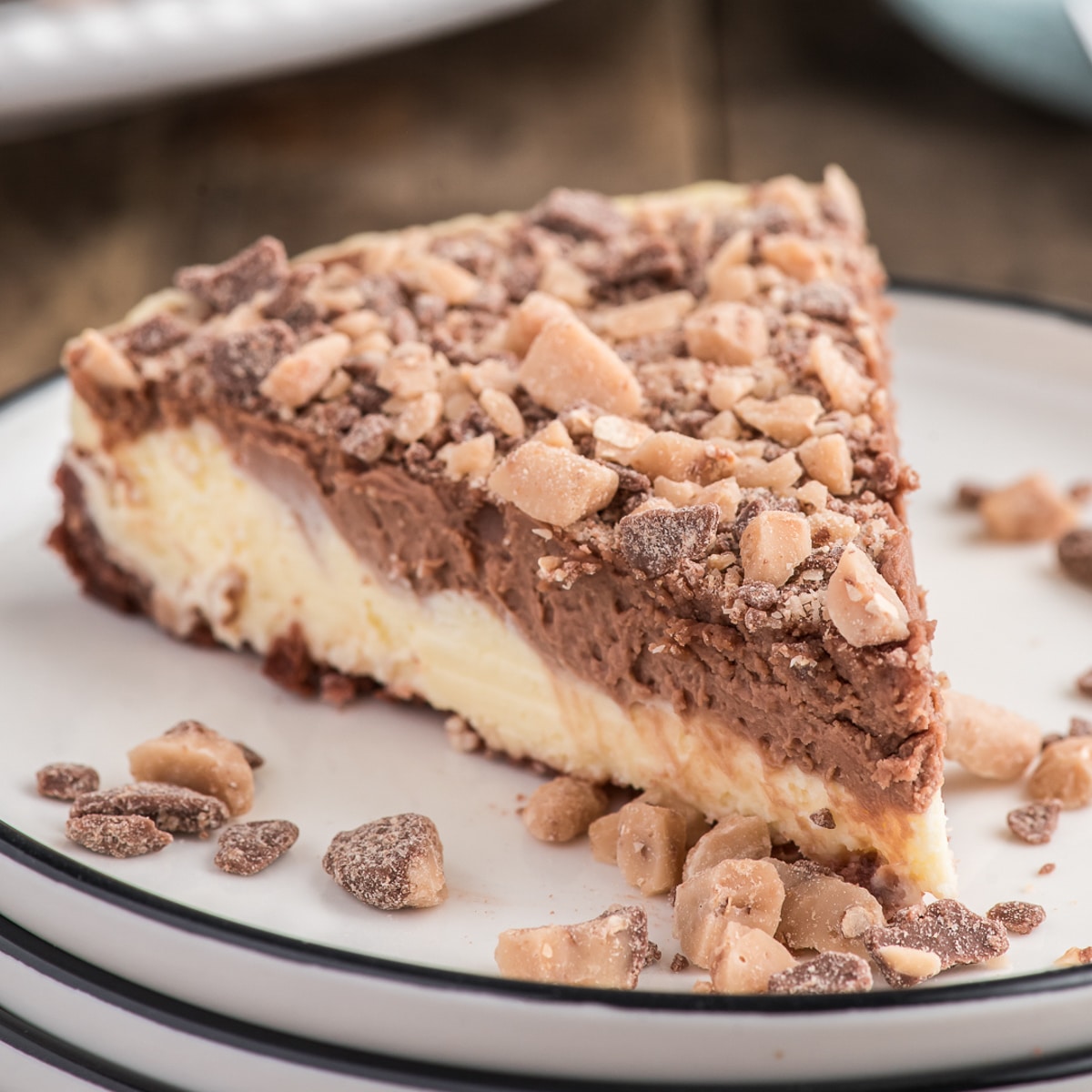Toffee Chocolate Cheesecake