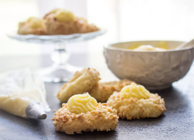 Lemon Thumbprint Cookies are an easy Christmas Cookie Recipe, a buttery lemon base rolled in chopped almonds makes these the best cookies.