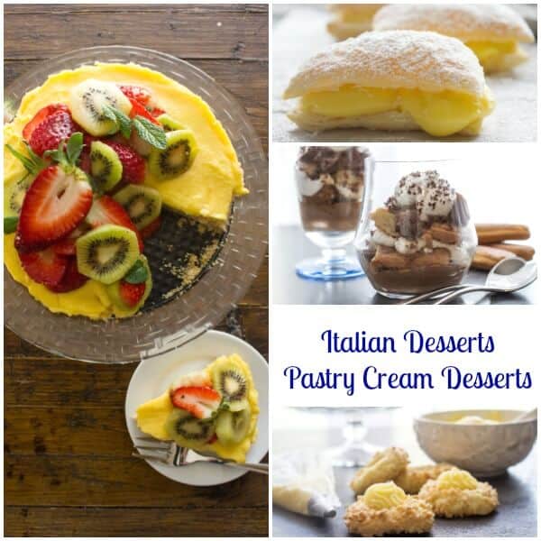 Italian Desserts from cookies to pastries, creamy cakes and fast and easy no bake recipes. Tiramisu, semifreddo and everything in between. Enjoy!