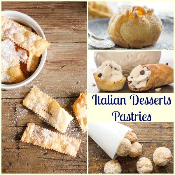 Italian Desserts from cookies to pastries, creamy cakes and fast and easy no bake recipes. Tiramisu, semifreddo and everything in between. Enjoy!