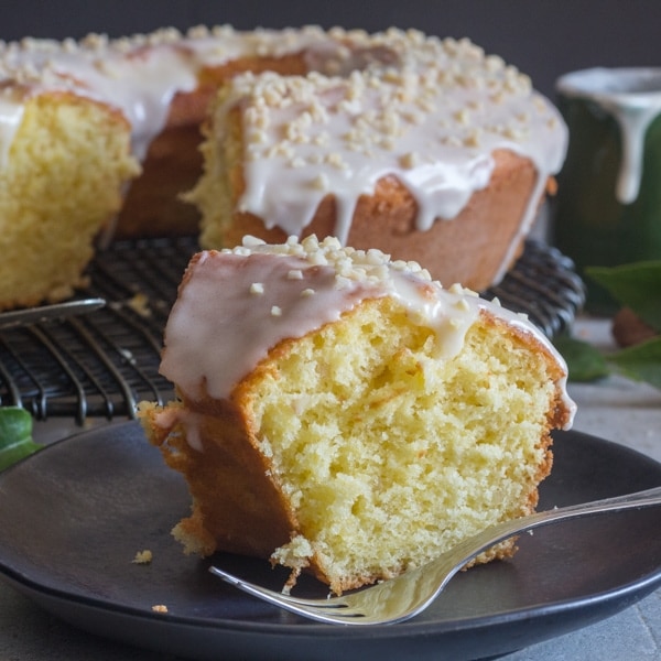 Mandarin Orange Almond Cake-image