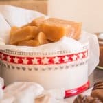 Creamy Old Fashioned Caramel Candies, an easy homemade Caramel Candy Recipe. Chocolate dipped or plain they are a treat.
