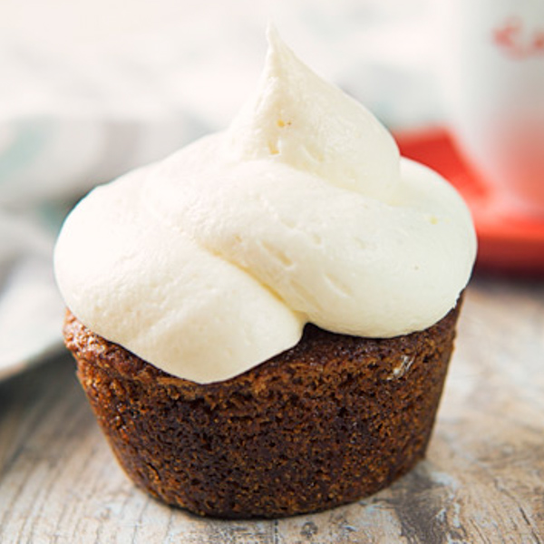 Easy Carrot Cake Muffins with a Cream Cheese Frosting - An Italian in