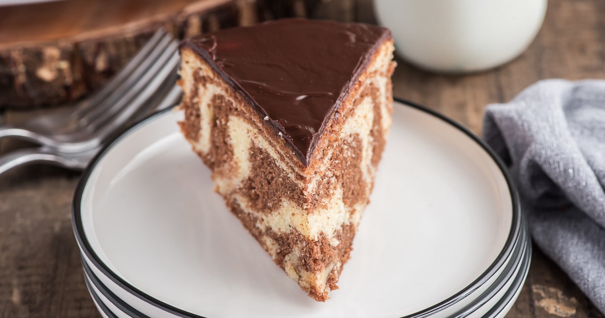 Eggless Marble Cake Recipe - Spice Up The Curry