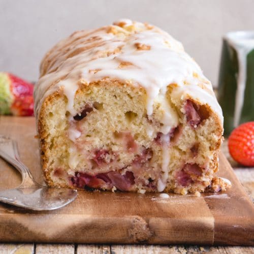 Fresh Strawberry Bread Recipe - An Italian in my Kitchen