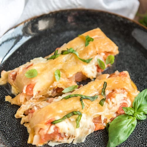 Easy Baked Caprese Strudel Recipe - An Italian in my Kitchen