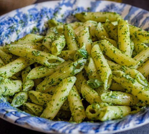 Easy Classic Basil Pesto Recipe - An Italian in my Kitchen