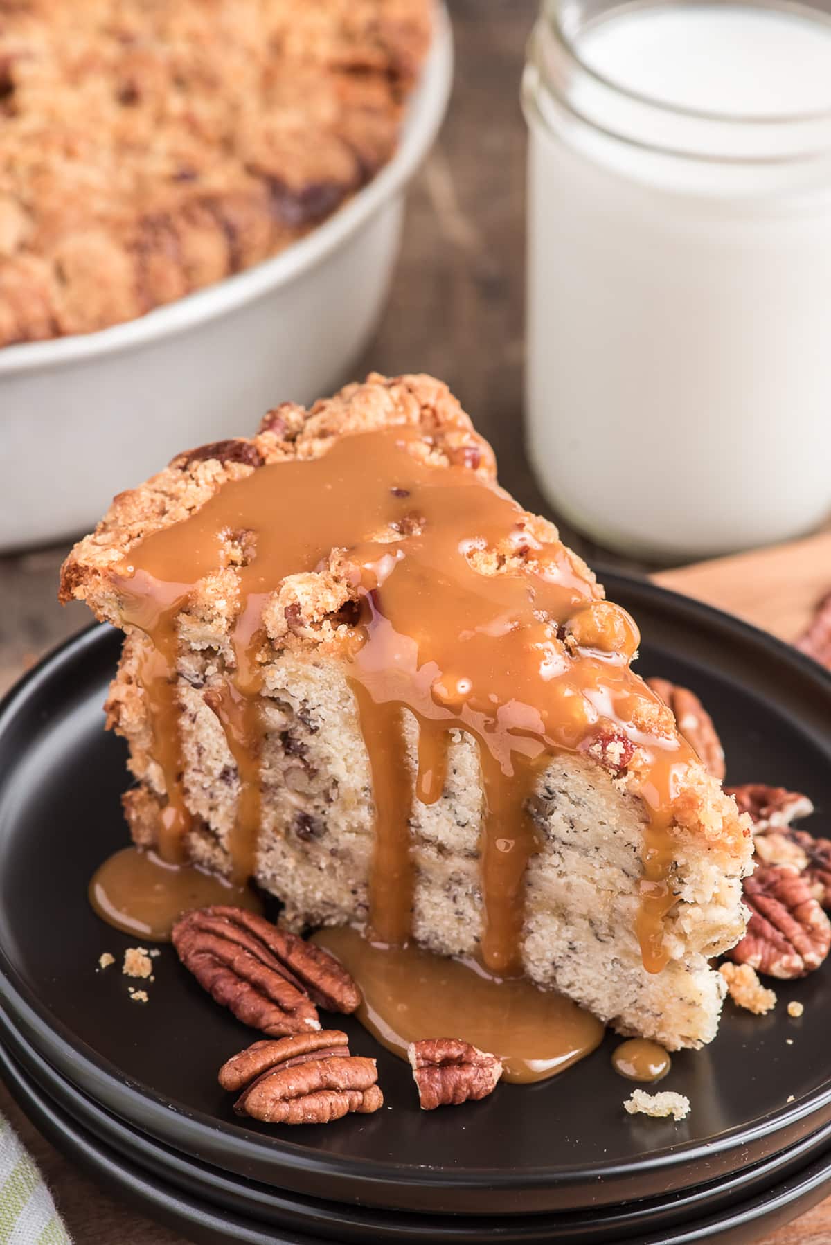 Pecan Caramel Banana Cake Recipe An Italian in my Kitchen