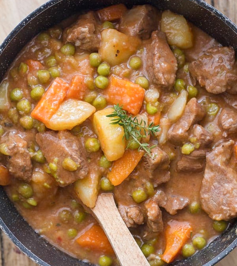 Easy Thick Italian Beef Stew