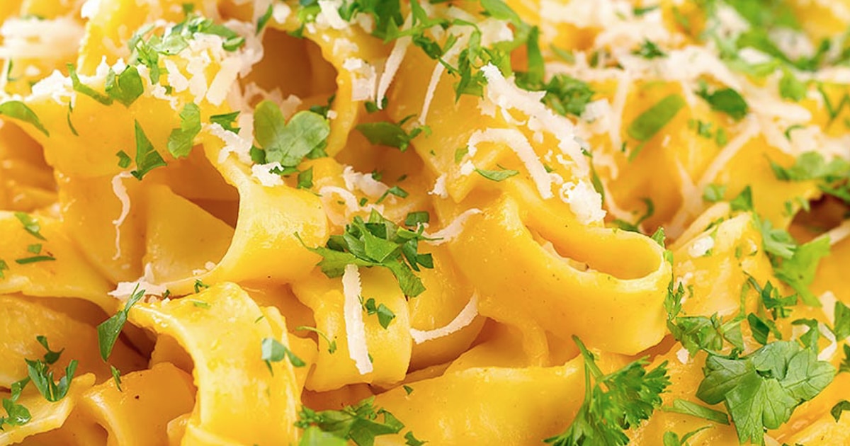 Creamy Pumpkin Pasta [anitalianinmykitchen.com]