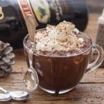 Baileys Thick Italian Hot Chocolate, an easy Italian Hot Chocolate Recipe, creamy and delicious made with real chocolate.