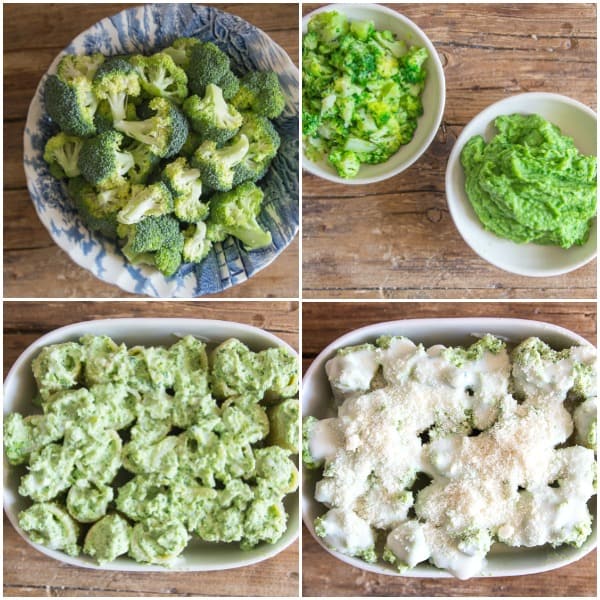 4 how to make baked paccheri raw broccoli, cooked, with ricotta and stuffed paccheri
