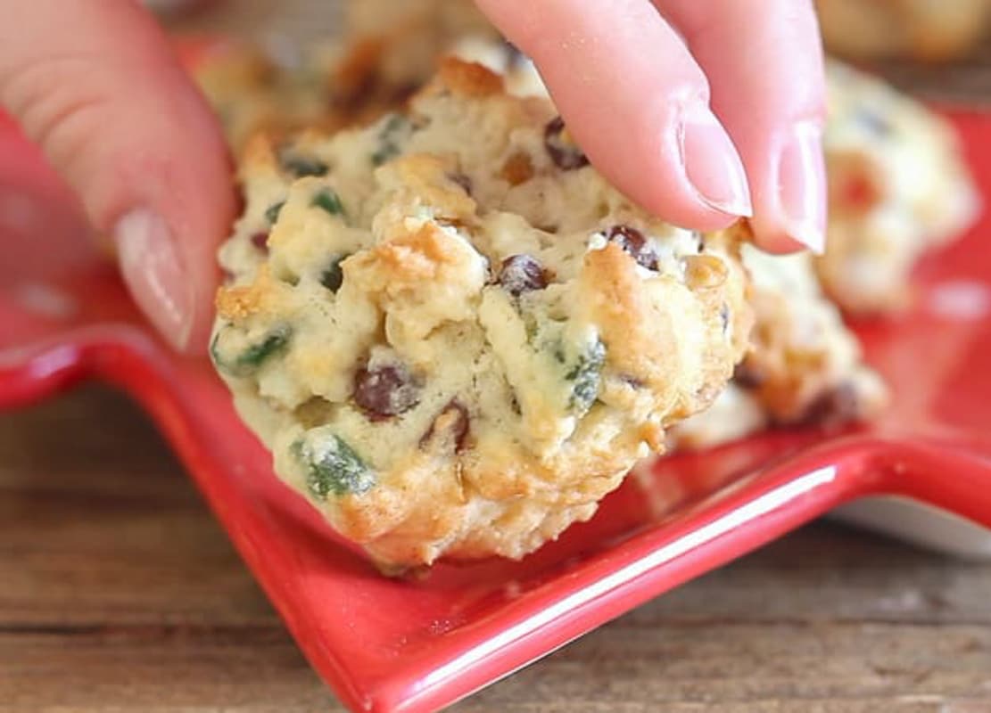 Nutty Chocolate Chip Fruitcake Cookies Recipe An Italian in my Kitchen