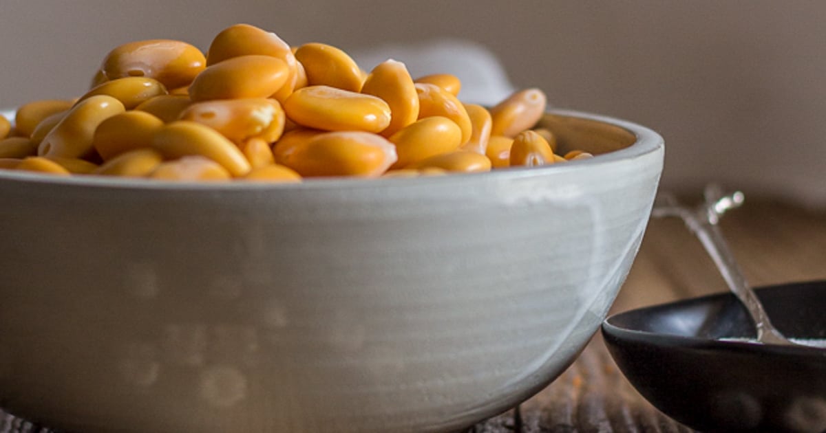 Italian Lupin Beans Recipe - An Italian in my Kitchen - Street Food ...