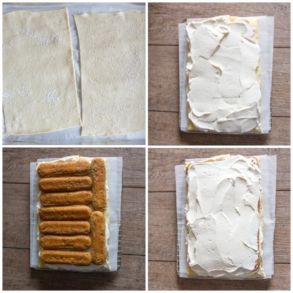 how to make photos puff pastry tiramisu