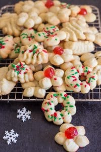 Italian Spritz Cookies Recipe - An Italian in my Kitchen