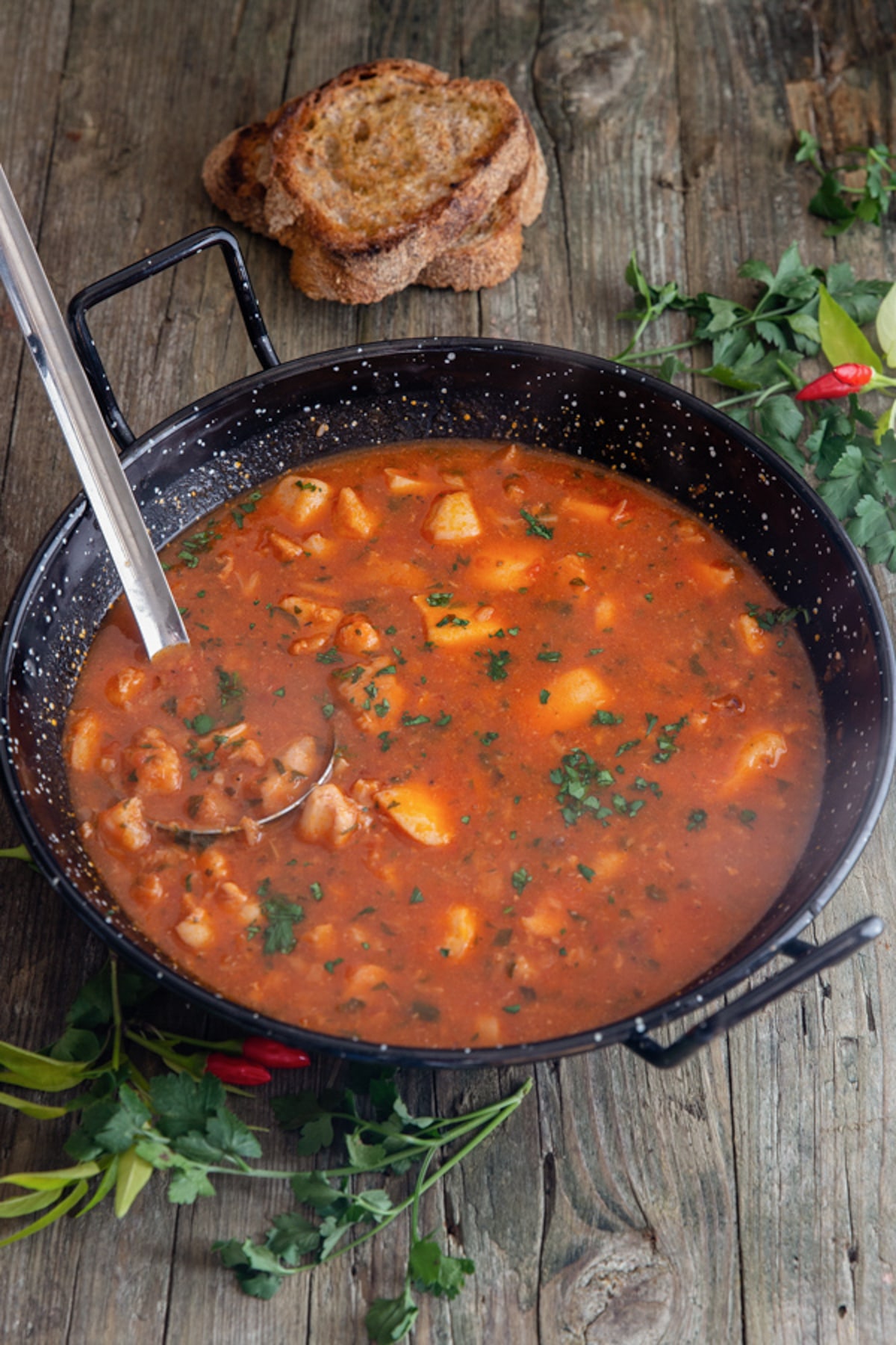 Easy Homemade Italian Fish Soup Recipe - An Italian in my Kitchen
