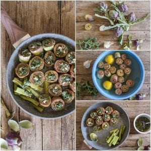 Artichokes Alla Romana Roman Style Artichoke Recipe   Roman Artichokes How To Make 300x300 