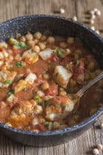 Traditional Italian Baccala with Chickpeas Recipe - An Italian in my ...
