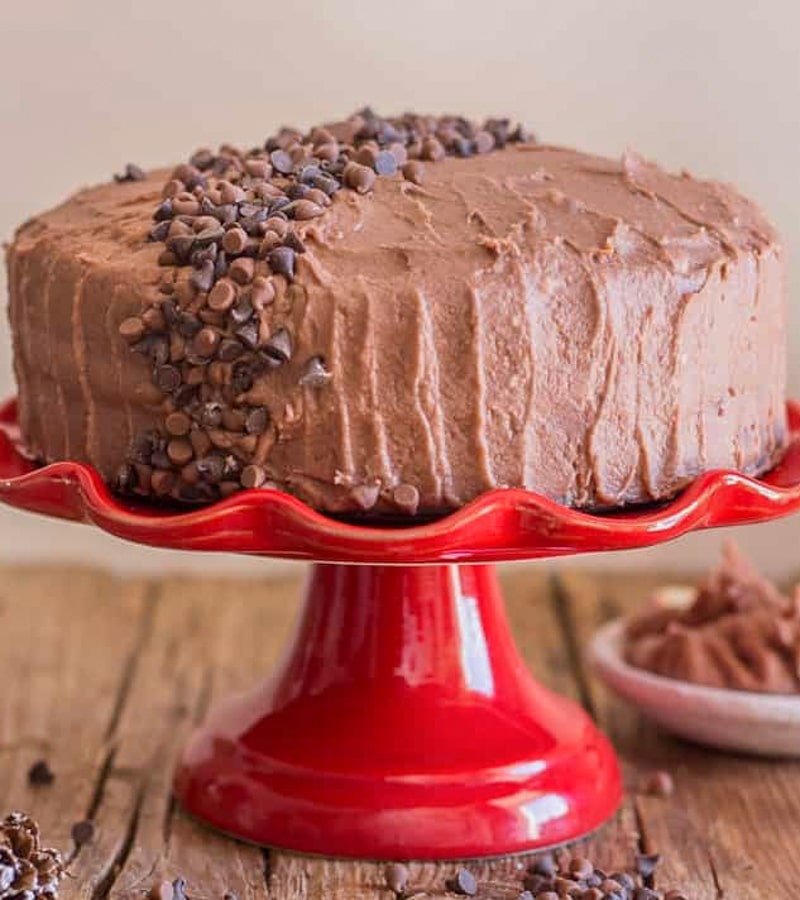 Chocolate Cake With Mocha Frosting