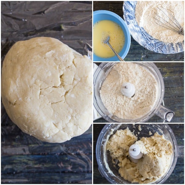pie crust how to dough in the food processor and as a dough ball