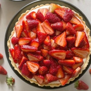 Fresh Strawberry Pie with a Mascarpone Filling Recipe - An Italian in ...