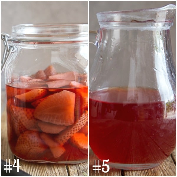 strawberry liqueur how to make in a jar and sieved