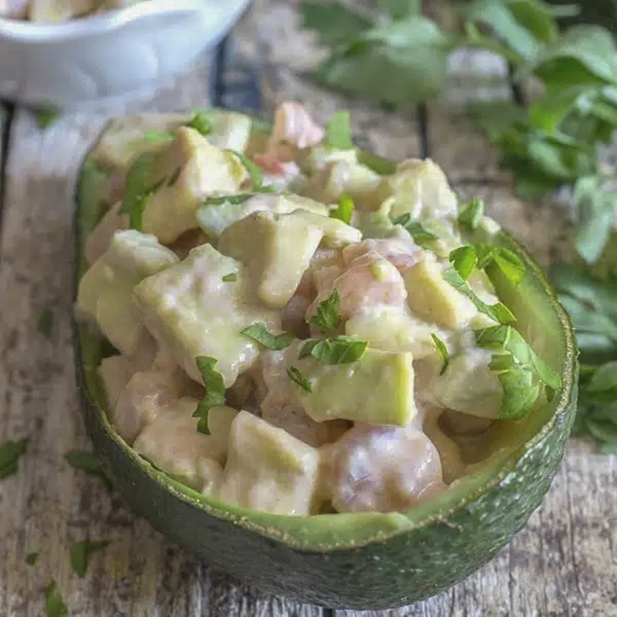 Easy Shrimp Stuffed Avocado
