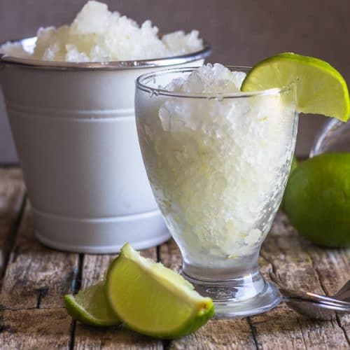 Easy Lime Granita Two Ways Recipe An Italian in my Kitchen