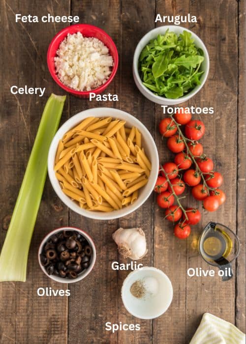 Ingredients for the recipe.