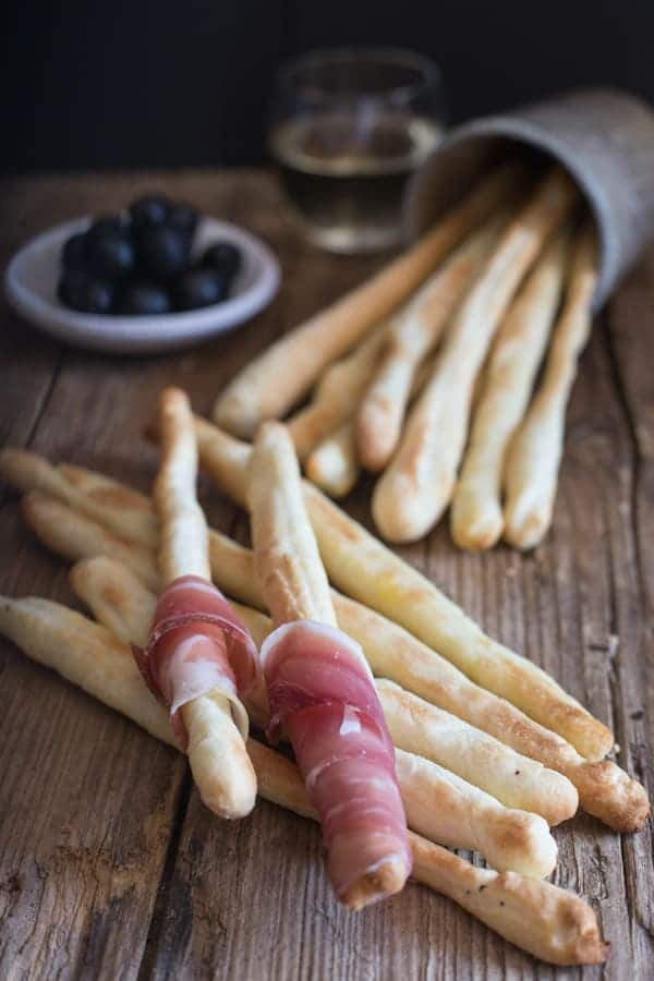 Grissini Italian Breadsticks Recipe - An Italian in my Kitchen