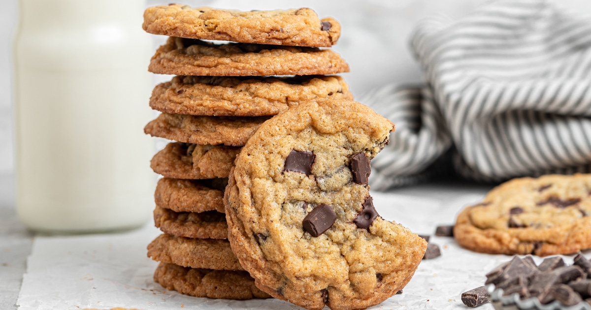 Chocolate Chunk Cookies Recipe - An Italian in my Kitchen