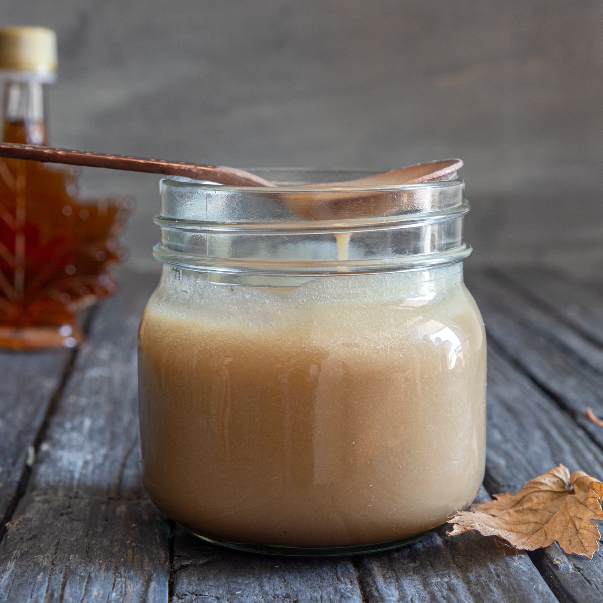 Homemade Maple Caramel Sauce