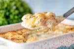 Baked Creamy Cheesy White Sauce Gnocchi