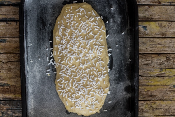 ready for baking ciambella romagnola