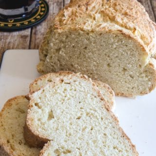 irish soda bread and 2 slices