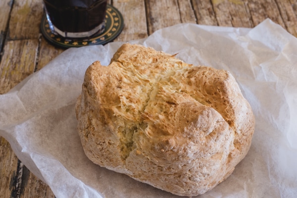 up close Irish Soda Bread