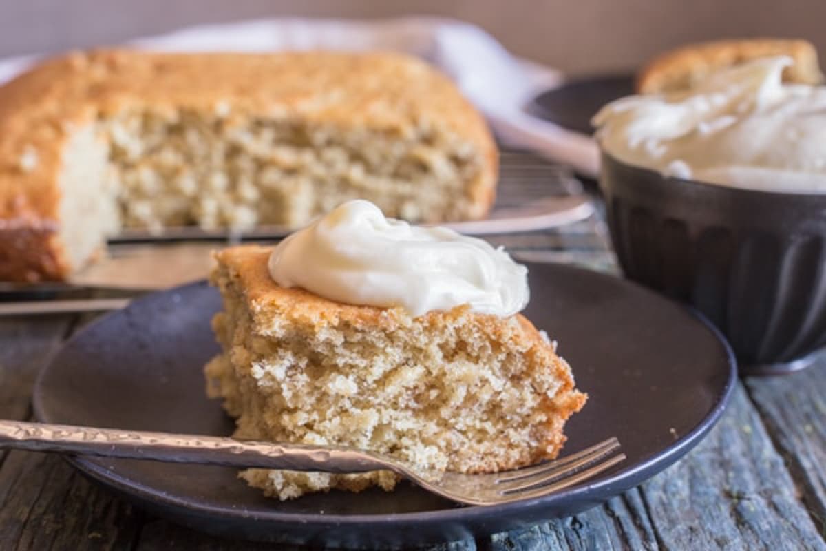 Old Fashioned Banana Cake Recipe - An Italian in my Kitchen