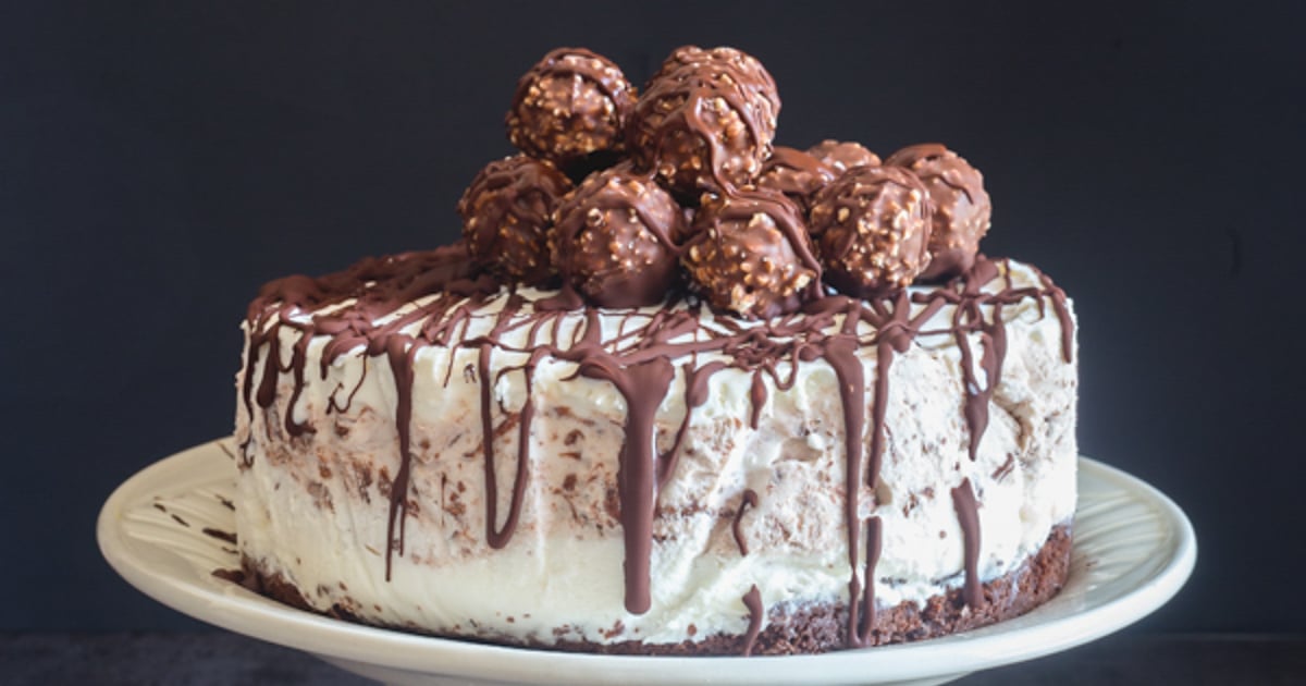 Chocolate Ice Cream Cake Recipe - An Italian in my Kitchen