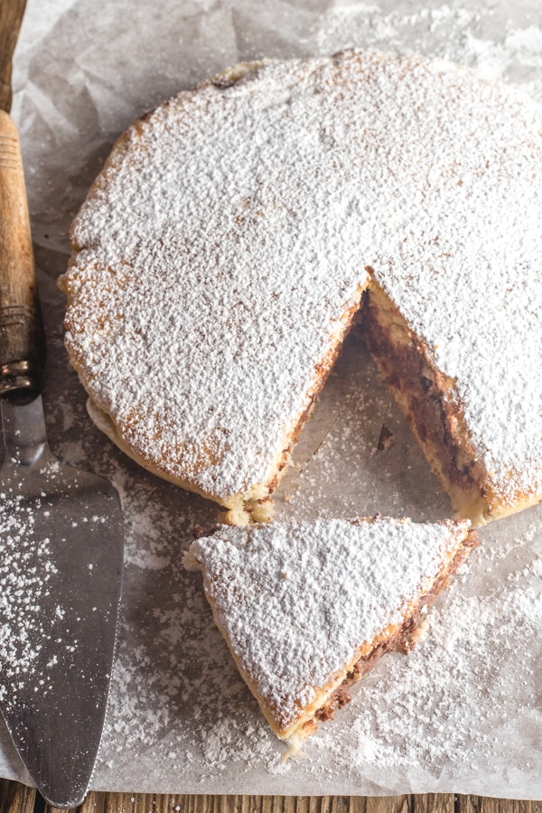 Stove Top Stuffed Sweet Focaccia