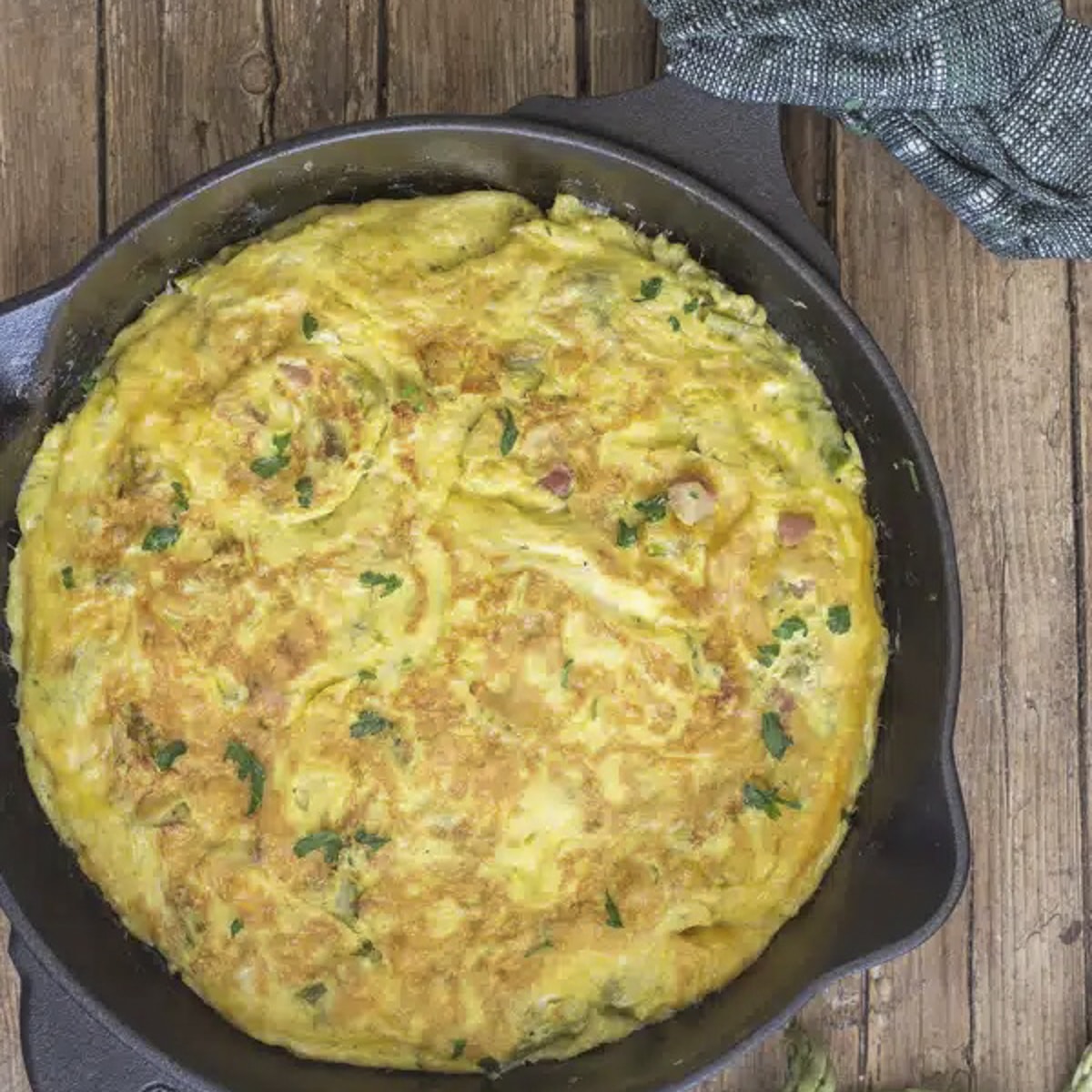 Italian Asparagus frittata