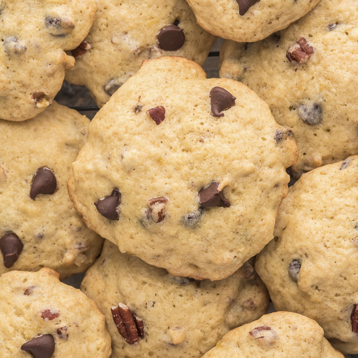 Chocolate Chip Banana Cookies