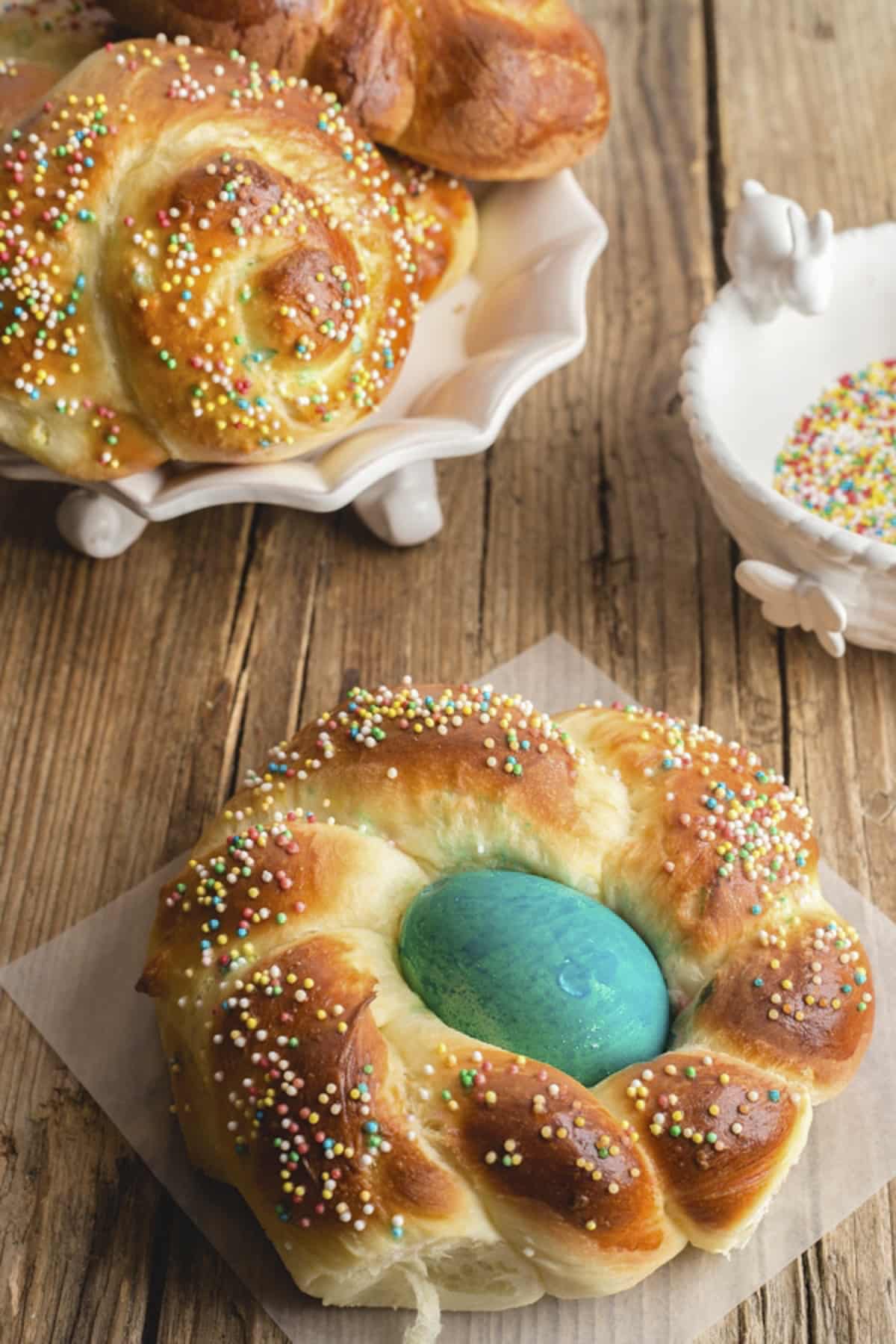 Traditional Italian Easter Bread
