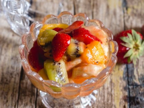 Italian Fresh Fruit Salad Recipe - An Italian in my Kitchen