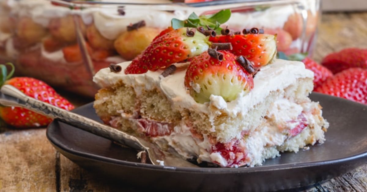 Strawberry Tiramisu – An Italian in my Kitchen Strawberry Tiramisu – An Italian in my Kitchen