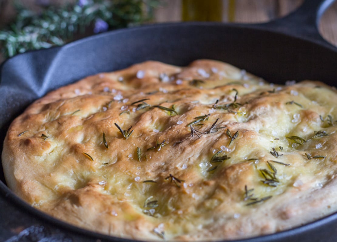 Italian Focaccia Bread Recipe - An Italian in my Kitchen