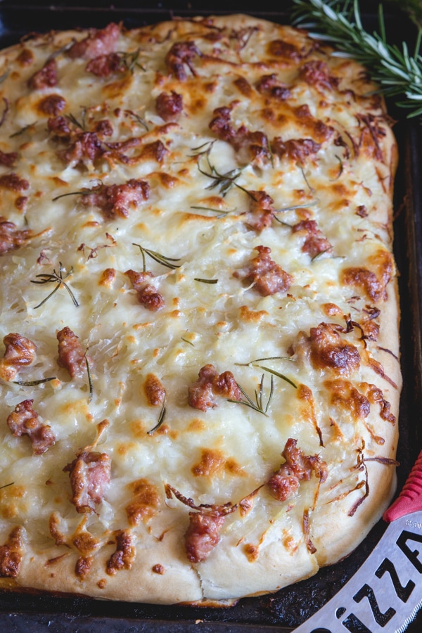 potato pizza baked