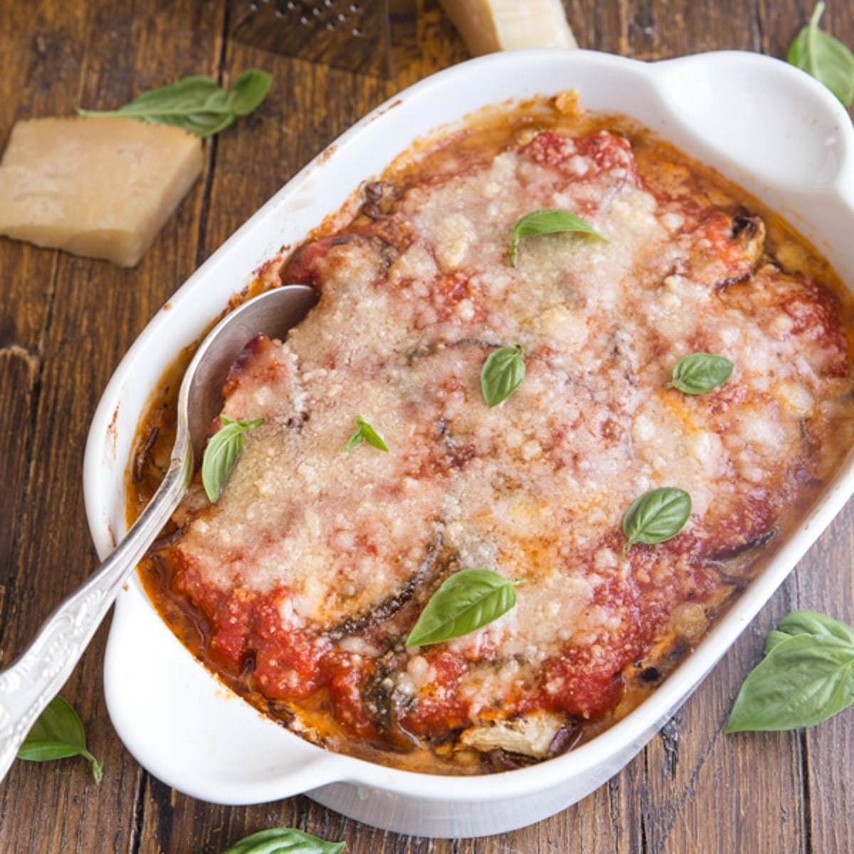 Baked Eggplant Parmesan