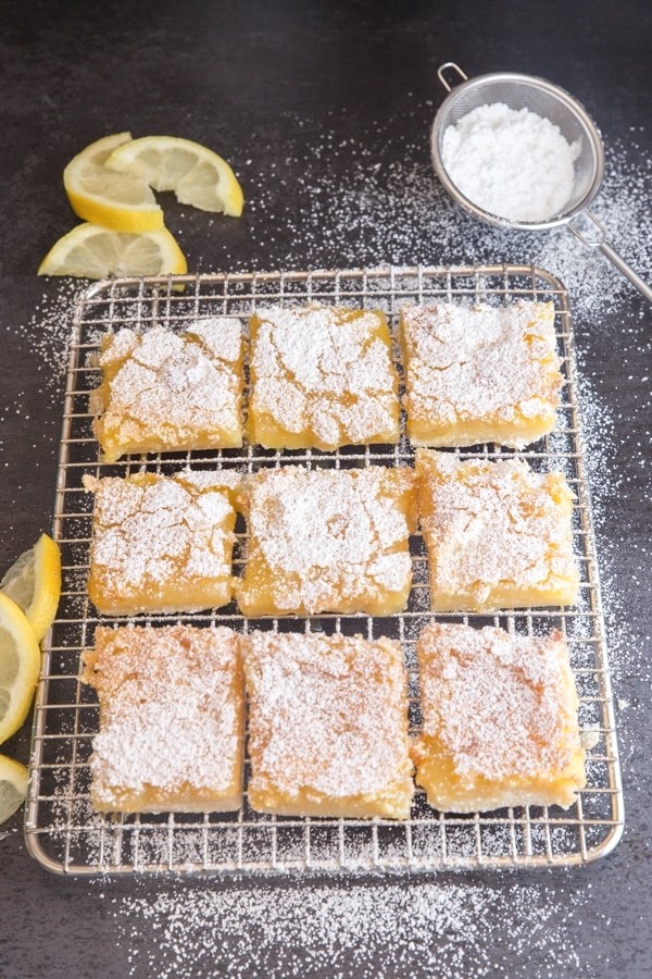 Easy Fresh Lemon Squares Quick Easy Tangy Lemon Bars millionaire-chocolate-squares-recipe-kerrygold-ireland